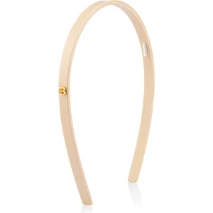 Limited Edition Acetate Headband Small Beige