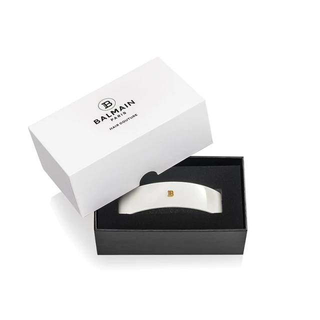 Barrette pour Cheveux Large White - 3